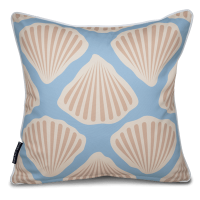 Bondi Shellscape - 45 x 45 cm Piped Cushion