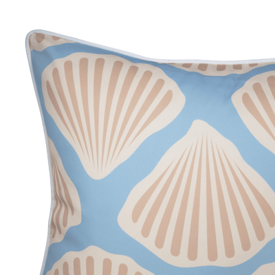 Bondi Shellscape - 45 x 45 cm Piped Cushion
