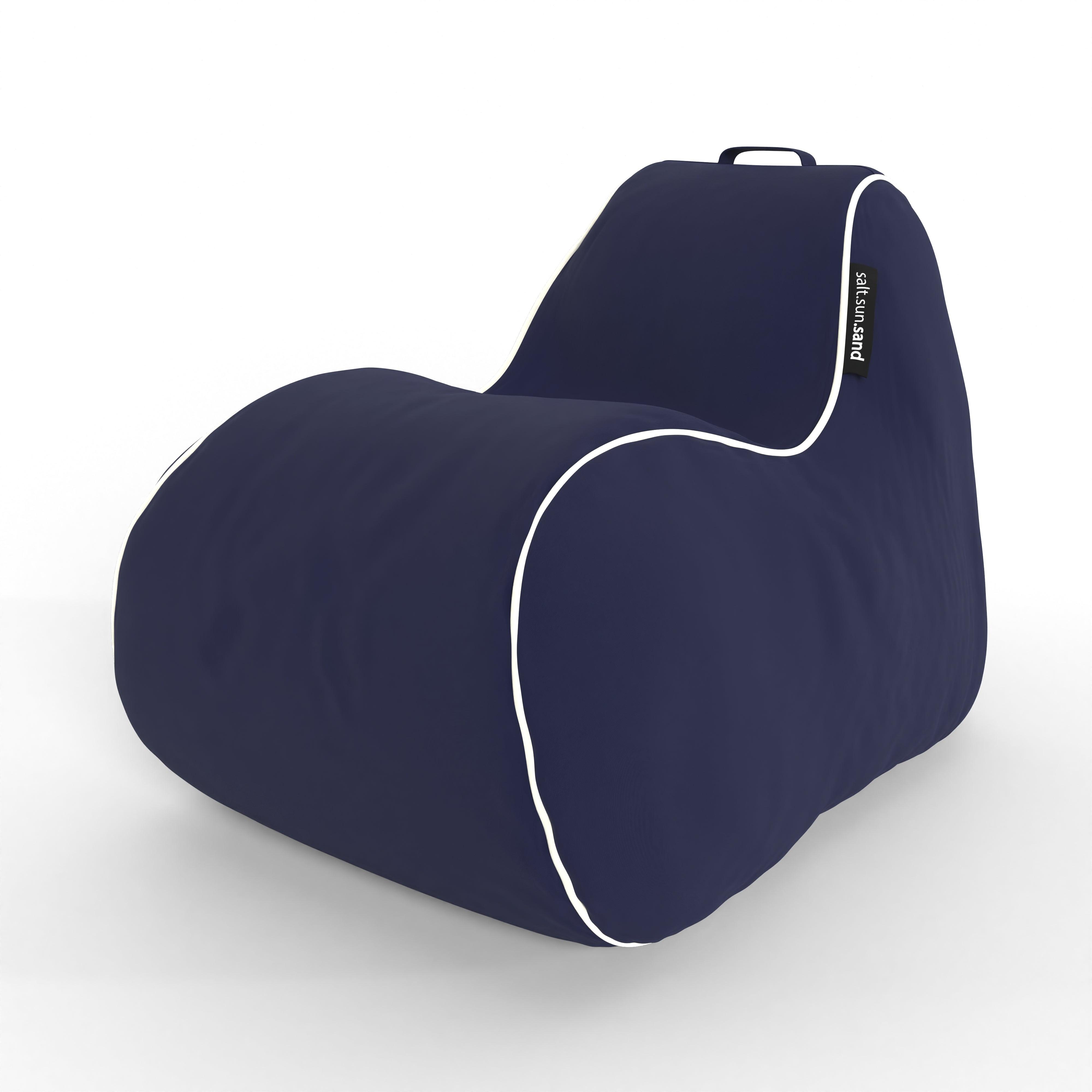 Outdoor Waterproof Bean Bag - Byron Bay Navy