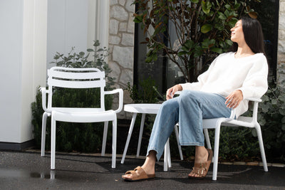 Casuarina 3 Piece Set PP in White