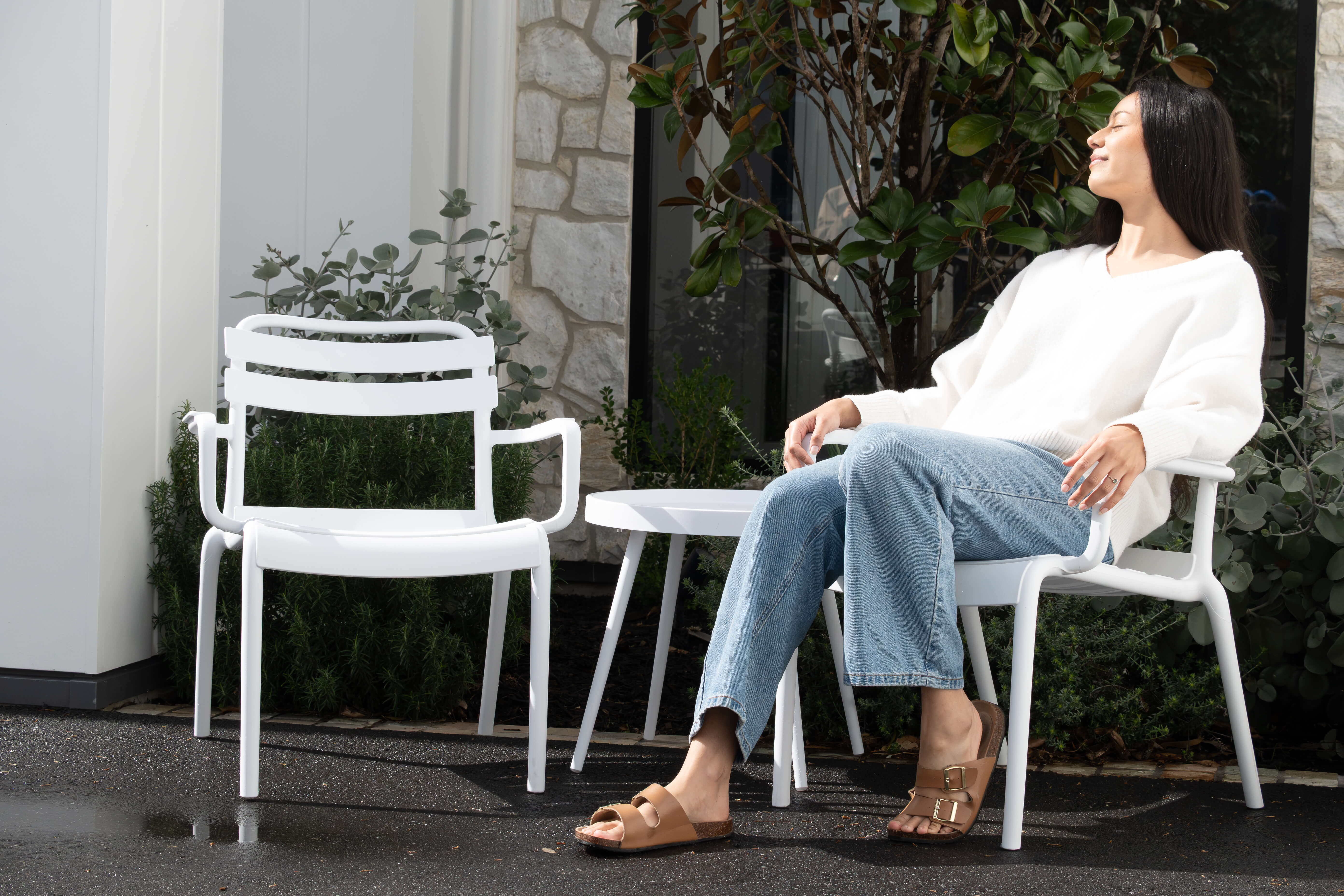 Casuarina 3 Piece Set PP in White