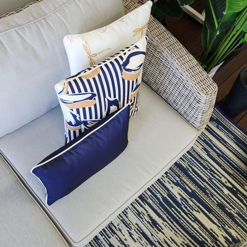 Hamptons outdoor cushions hotsell