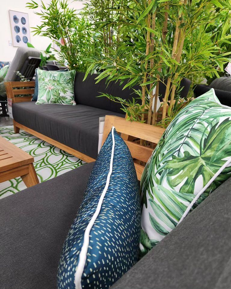 Bondi Tidewater Green - 30 x 48 cm Piped Outdoor Cushion