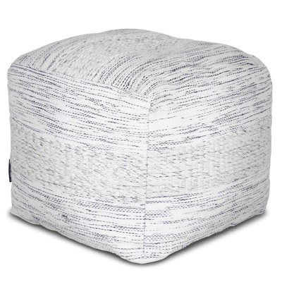 Portsea Leopold PET Yarn Ottoman - 45 x 45 x 35 cm