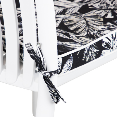 Tahiti Black Escape Square Outdoor Chair Pad - 43x43x4cm (ETA Late May 26)