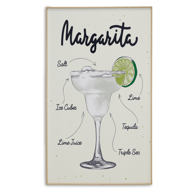 Margarita - 60 x 100cm Outdoor UV Wall Art with Beech Aluminium Frame