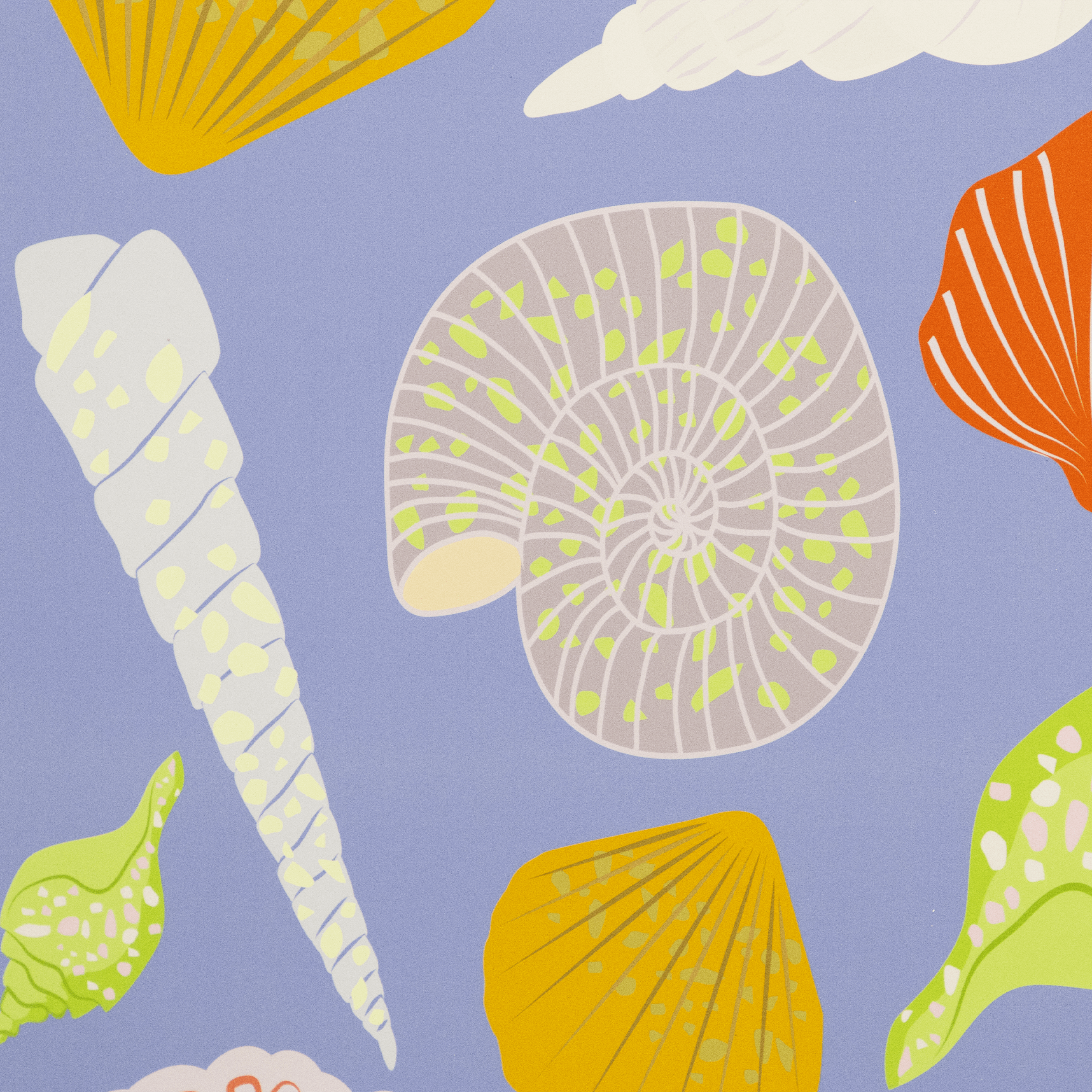 Memory of Summer Sea Life - 60 x 100cm Outdoor UV Wall Art with Beech Aluminium Frame