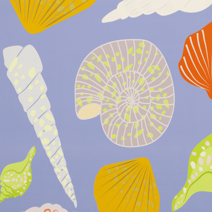Memory of Summer Sea Life - 60 x 100cm Outdoor UV Wall Art with Beech Aluminium Frame