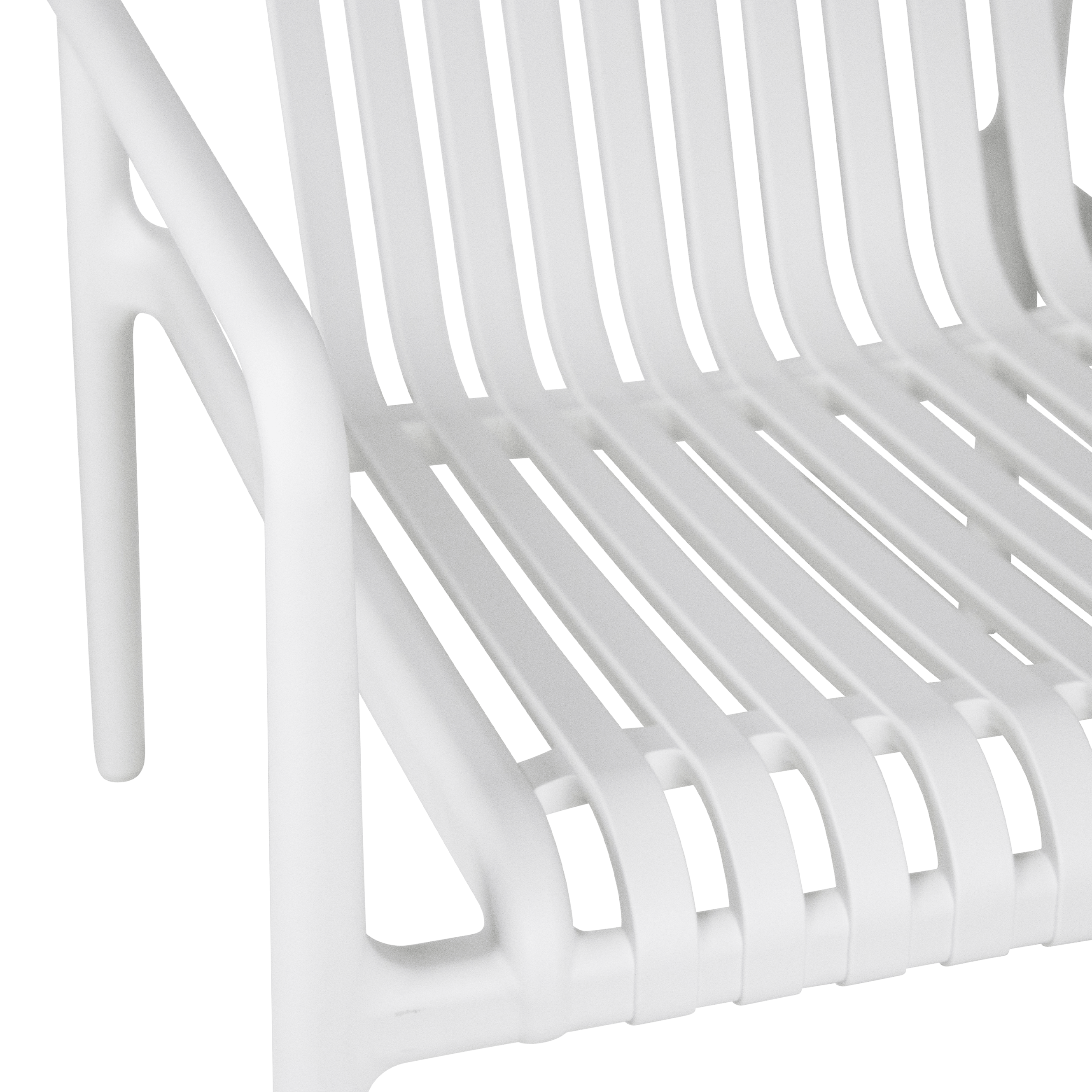 Carlisle 3 Piece Set in PP in White