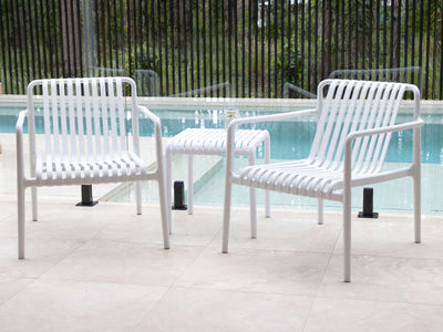Carlisle 3 Piece Set in PP in White