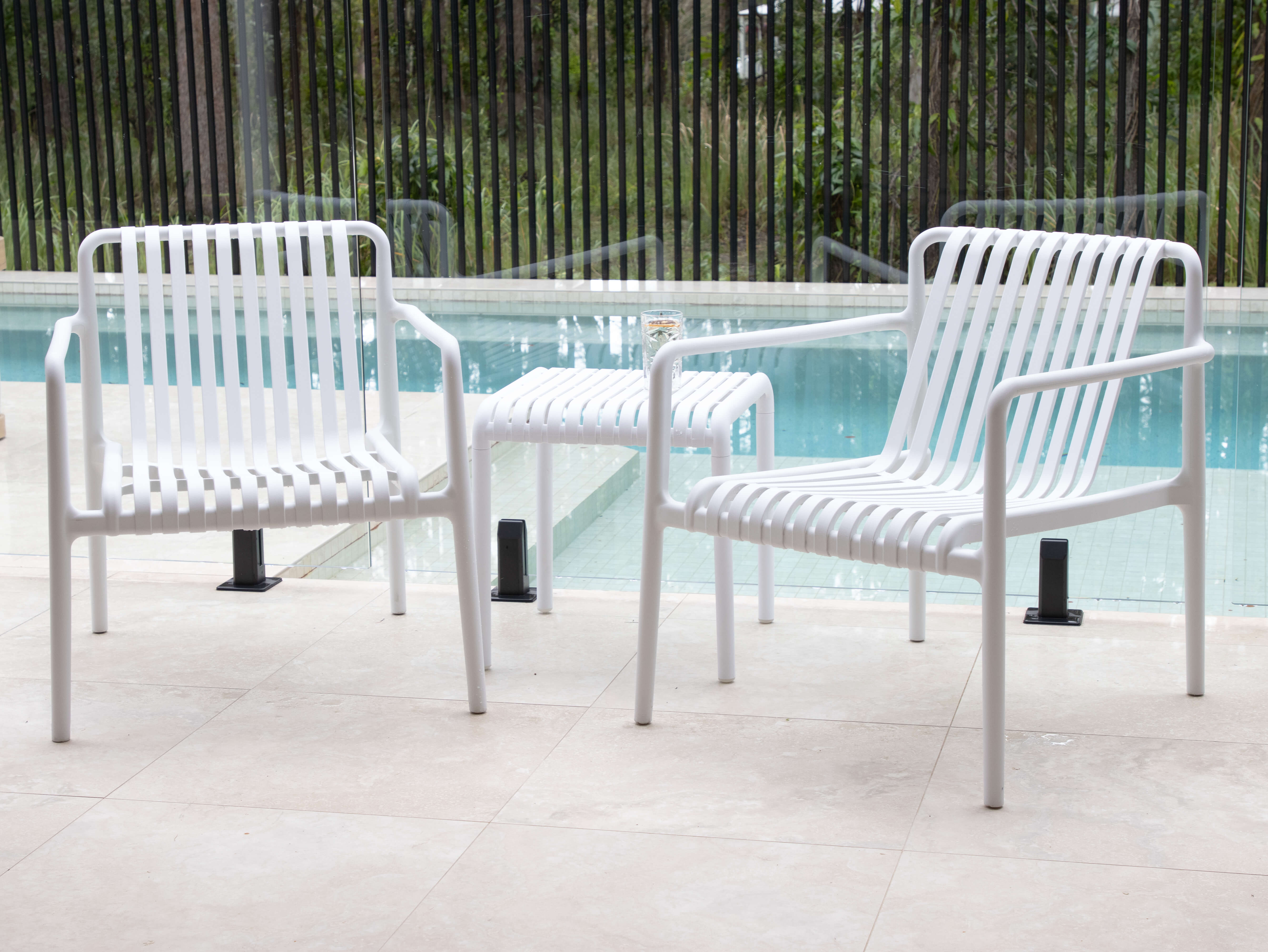 Carlisle 3 Piece Set in PP in White