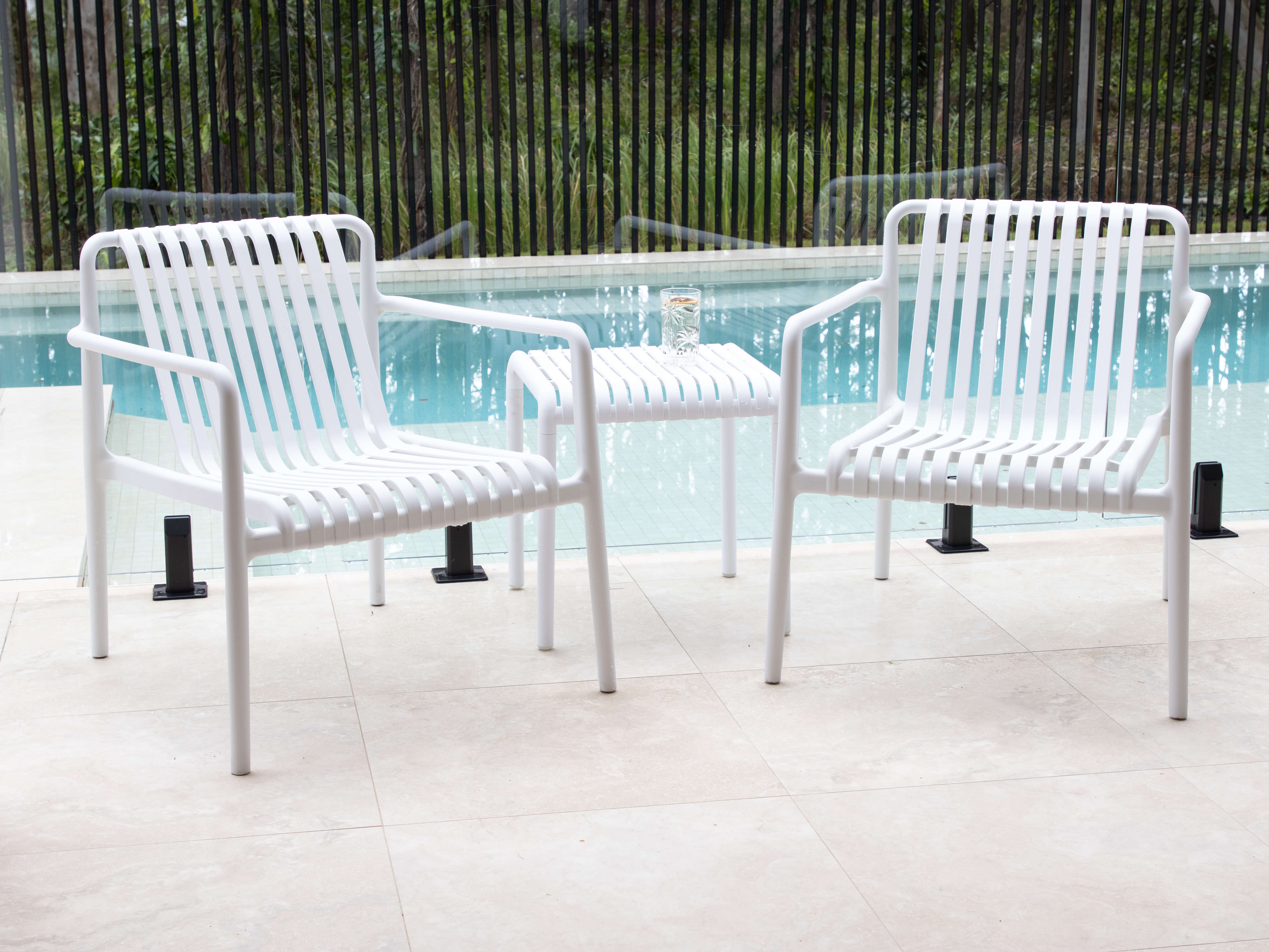 Carlisle 3 Piece Set in PP in White