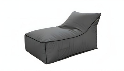 Kirra Outdoor Bean Bag Chair in Black Check