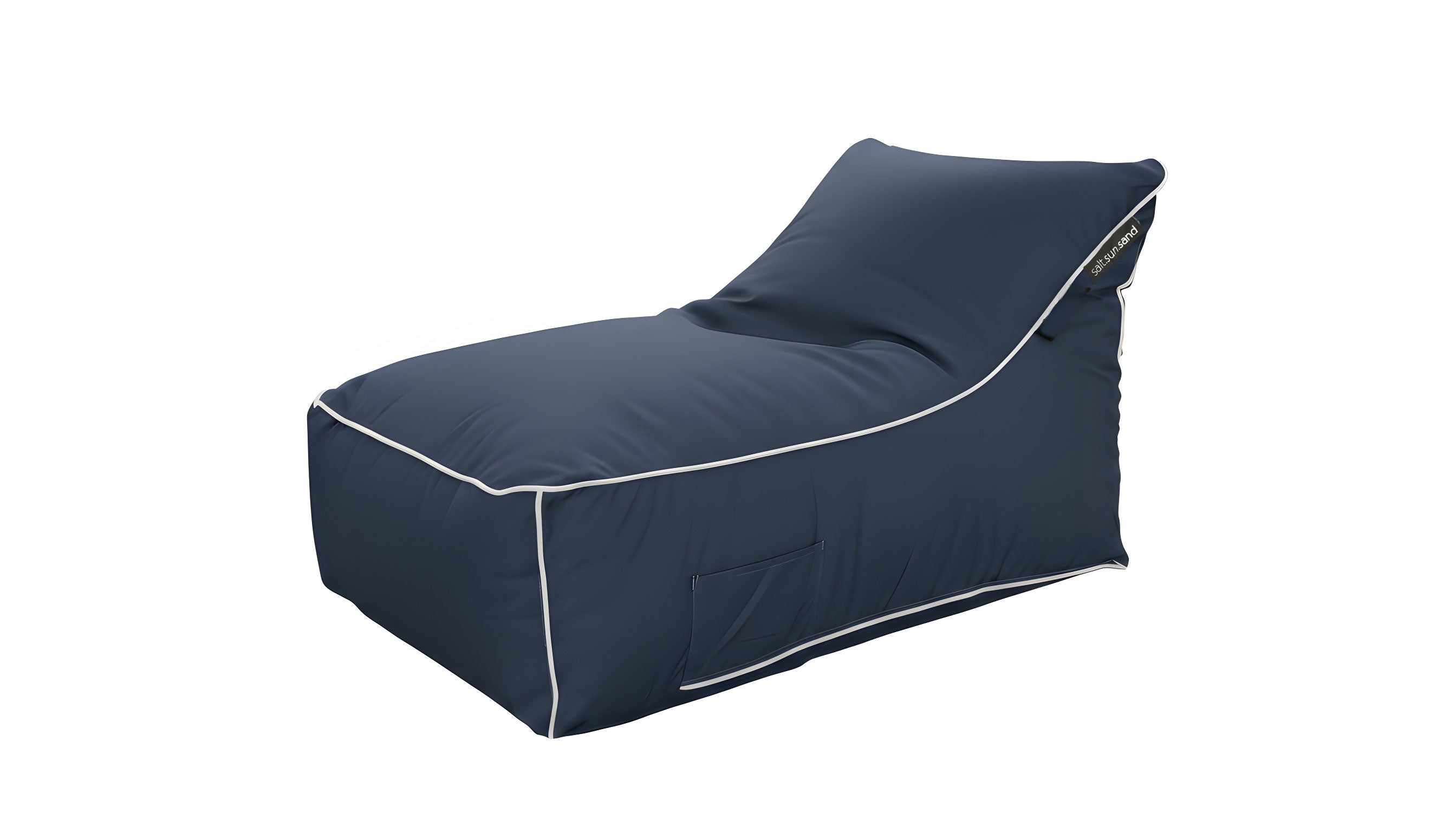 Kirra Outdoor Bean Bag Chair in Navy