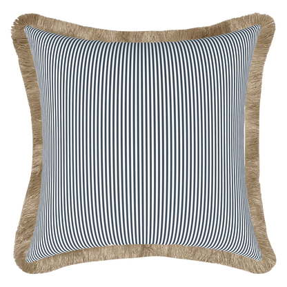 Tahiti Outdoor Cushions Stylist Selection - Marine Stripe with Navy 3pc (ETA Late May 26)