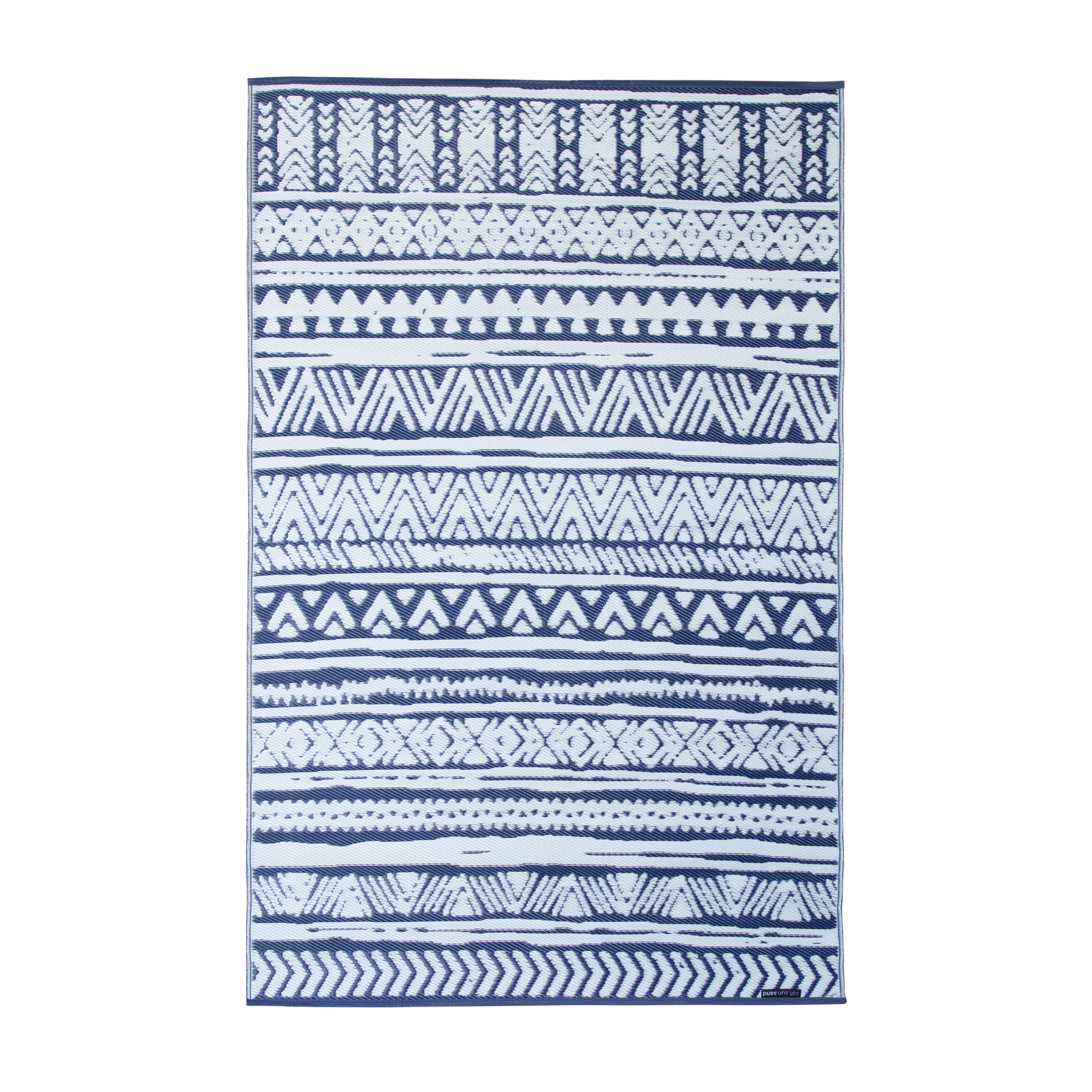 Morocco Blue Outdoor Rug in PP - 180 x 270 cm