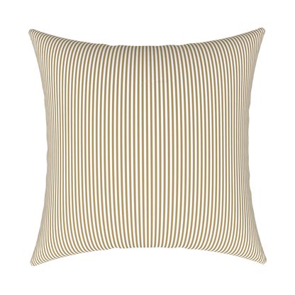 Tahiti Natural Stripe - 50x50cm Outdoor Cushion