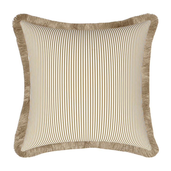 Tahiti Outdoor Cushions Stylist Selection - Natural Stripe with Resort