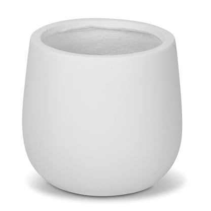 Palermo Medium Pot in MGO White Finish
