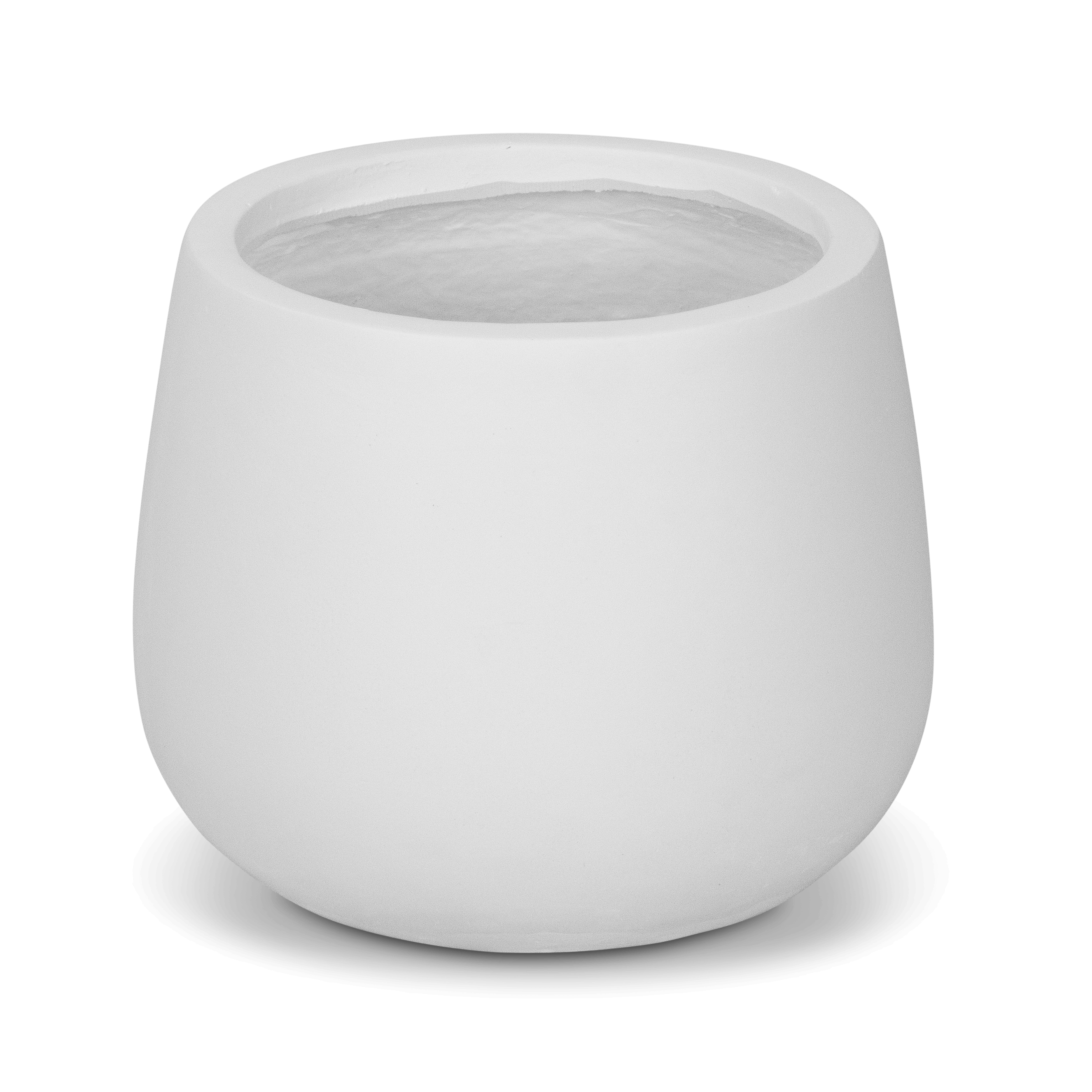 Palermo Small Pot in MGO White Finish