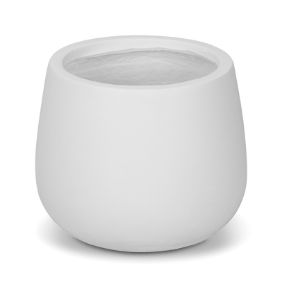 Palermo Small Pot in MGO White Finish