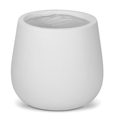 Palermo Large Pot in MGO White Finish