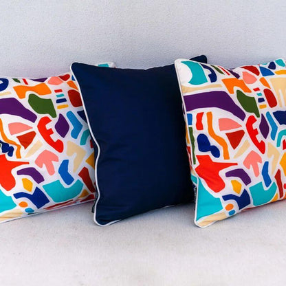 Bondi Palette - 45 x 45 cm Piped Cushion