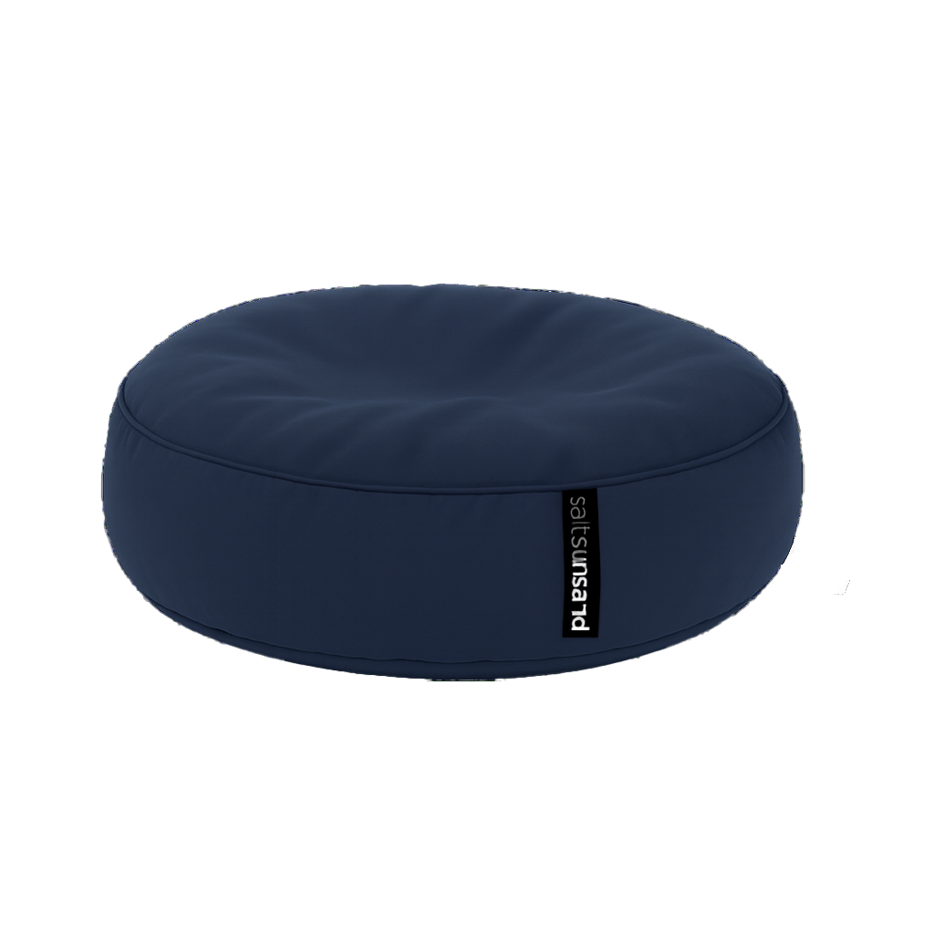 Pawesome Indoor/Outdoor Premium Round Dog Bed in Navy