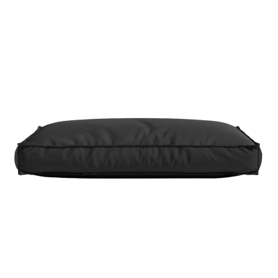 Pawesome Indoor/Outdoor Premium Rectangle Dog Bed in Black Check