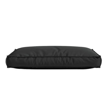 Pawesome Indoor/Outdoor Premium Rectangle Dog Bed in Black Check
