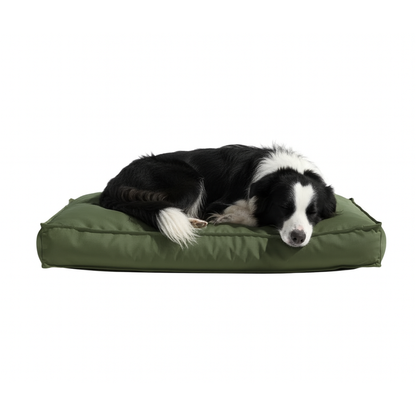 Pawesome Indoor/Outdoor Premium Rectangle Dog Bed in Avocado