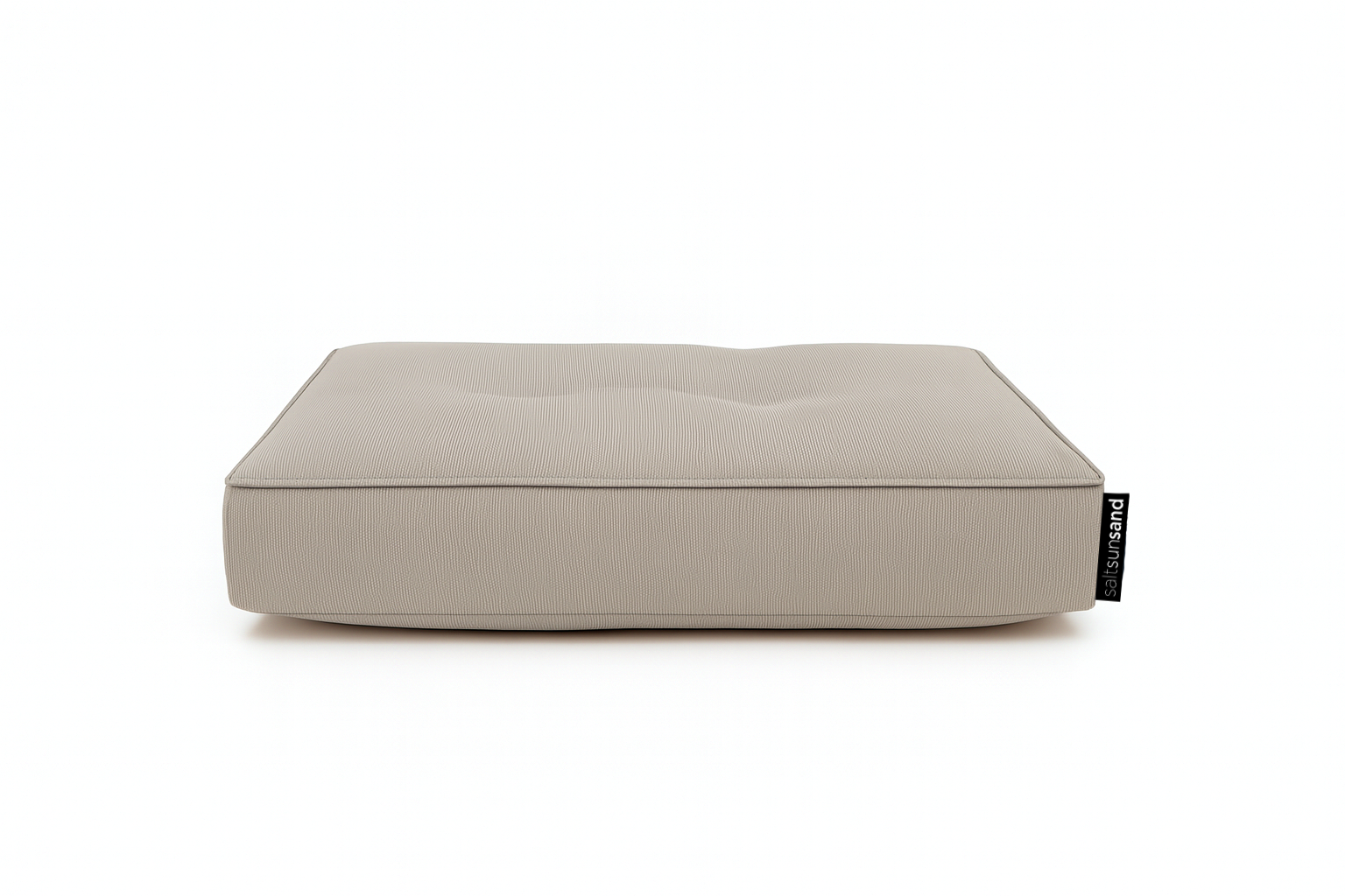 Pawesome Indoor/Outdoor Premium Rectangle Dog Bed in Tweed Beige