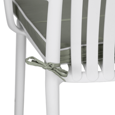 Tahiti Sage Square Outdoor Chair Pad - 43x43x4cm (ETA Late May 26)