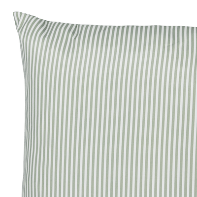 Tahiti Sage Stripe - 50x50cm Outdoor Cushion (ETA Late May 26)