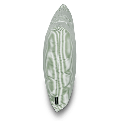 Tahiti Sage Stripe - 50x50cm Outdoor Cushion (ETA Late May 26)