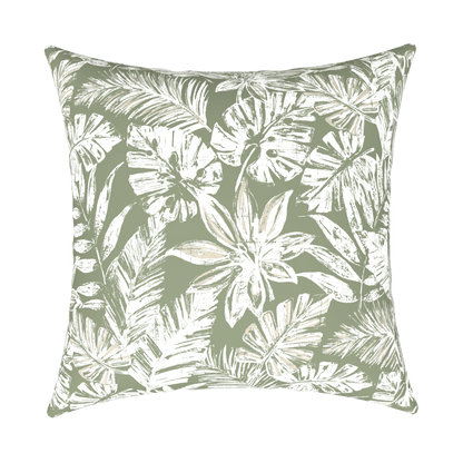 Tahiti Sage Escape - 50x50cm Outdoor Cushion