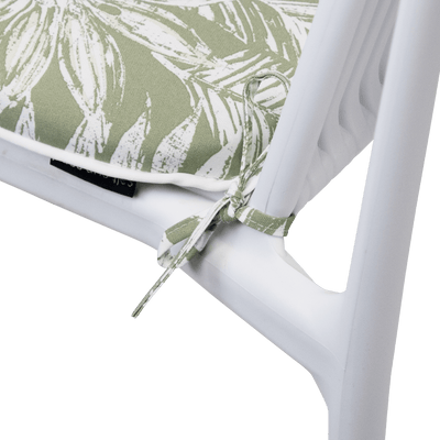 Tahiti Sage Escape Rounded Outdoor Chair Pad - 40x42x5cm (ETA Late May 26)