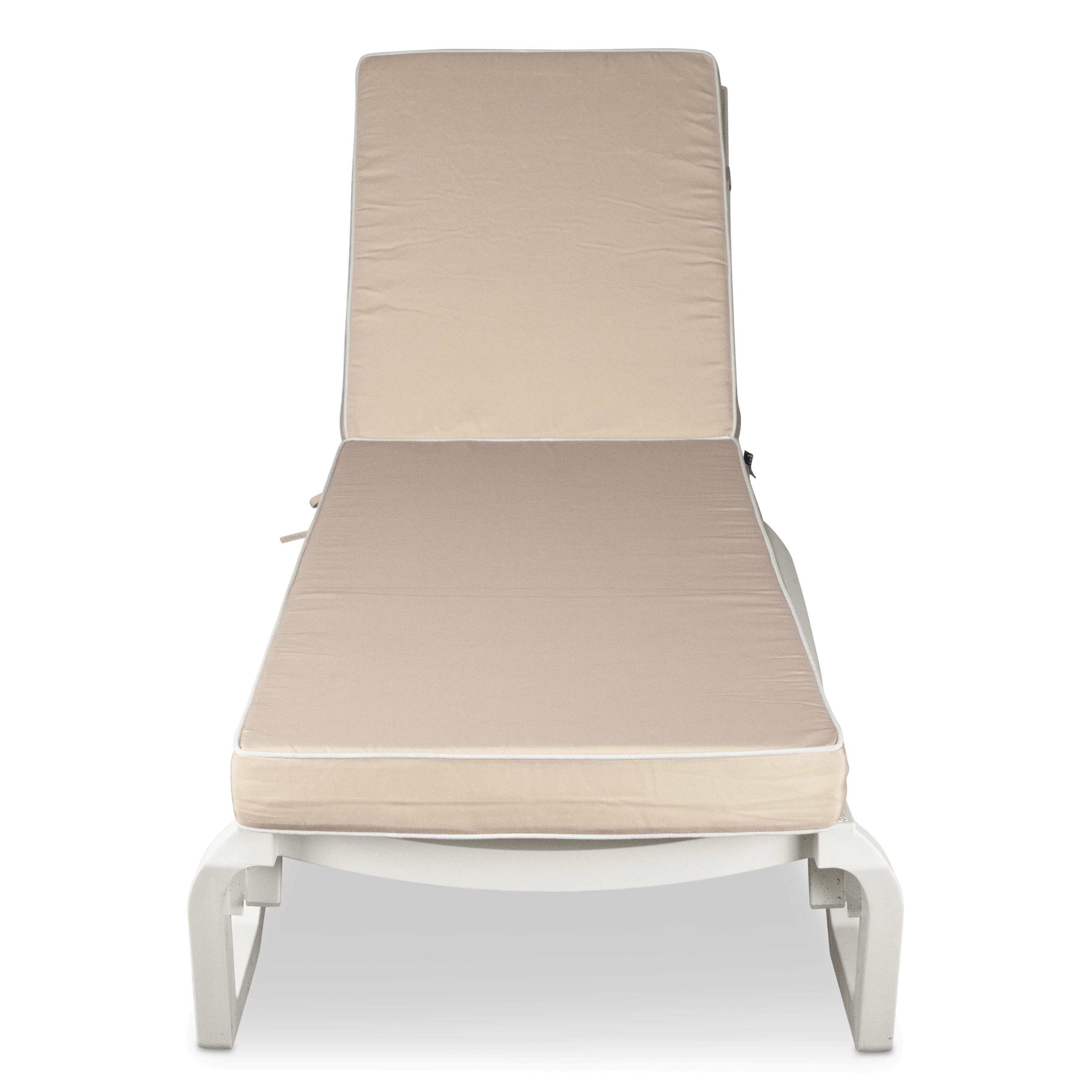Tahiti Sandstone Sunlounger Outdoor Chair Cushion - 120x56x7.6cm