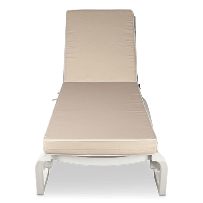Tahiti Sandstone Sunlounger Outdoor Chair Cushion - 120x56x7.6cm