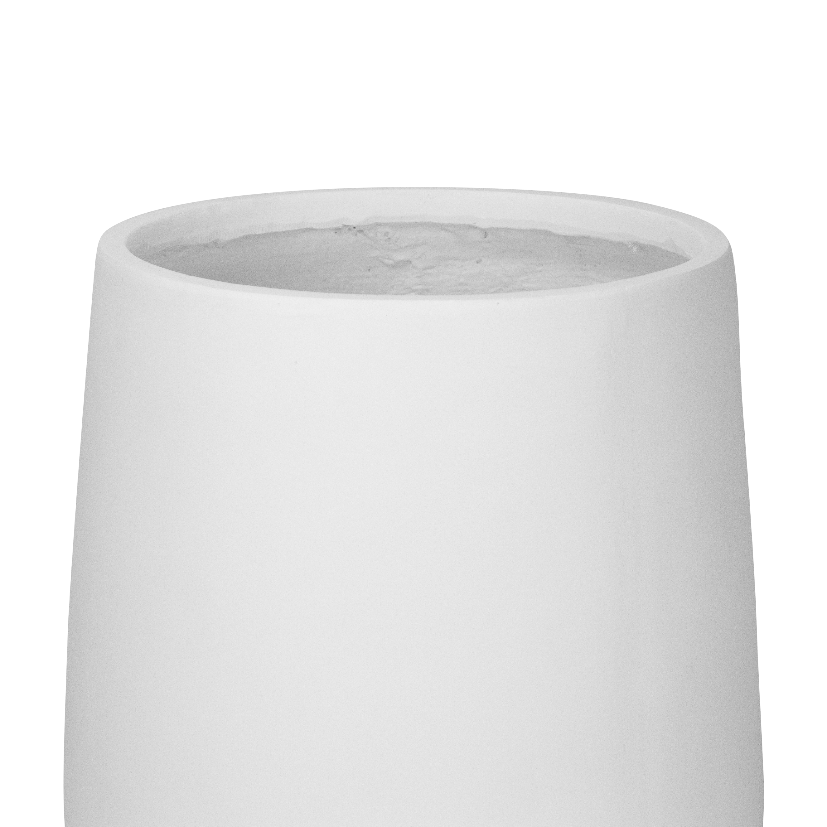 Torino Set of 3 Pots in MGO White Finish