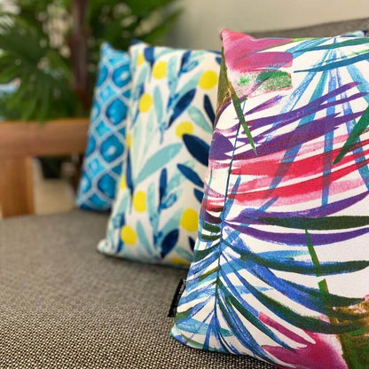 Tahiti Sunrise - 43 x 43 cm Outdoor Cushion