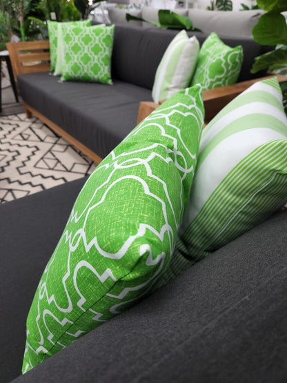 Tahiti Luscious Lime - 43 x 43 cm Outdoor Cushion