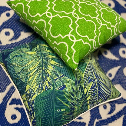 Tahiti Luscious Lime - 43 x 43 cm Outdoor Cushion