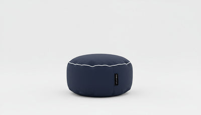 Byron Bay Outdoor Ottoman in Navy