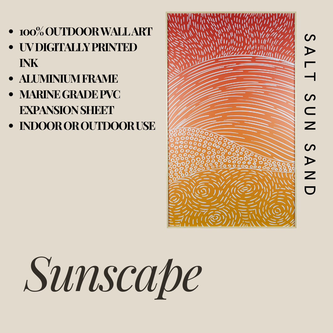 Abstract Outdoor Wall Art Australia Sunscape Buy Colourful Outdoor