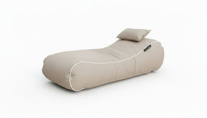 Noosa Outdoor Bean Bag Lounger in Tweed Beige