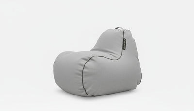 Byron Bay Outdoor Waterproof Bean Bag in Tweed Navy