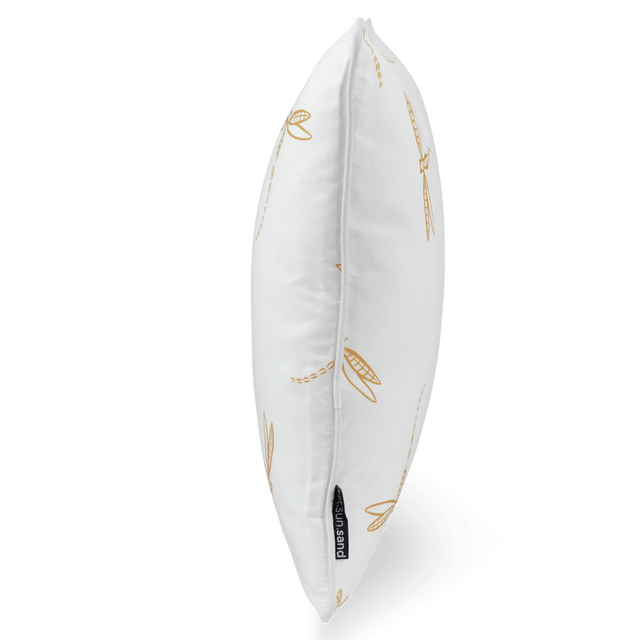 Bondi Dragon Flight - 45 x 45 cm Piped Outdoor Cushion - saltsunsand