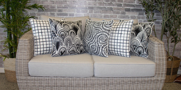 Black Outdoor Cushions | Expression Stylist Selection