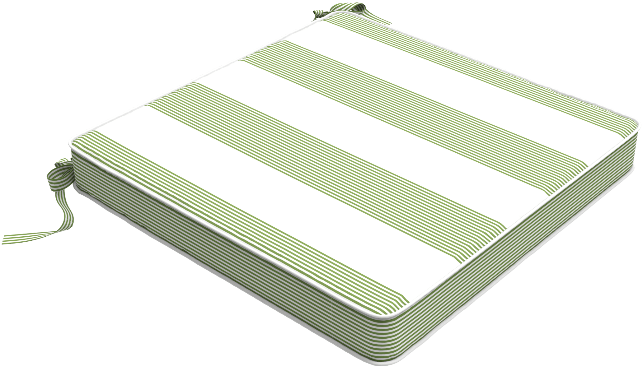 Square Outdoor Chair Pad - Lime Sundae